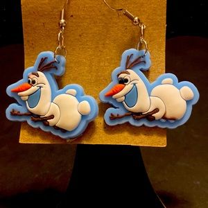 Disney frozen Olaf Inspired Earrings